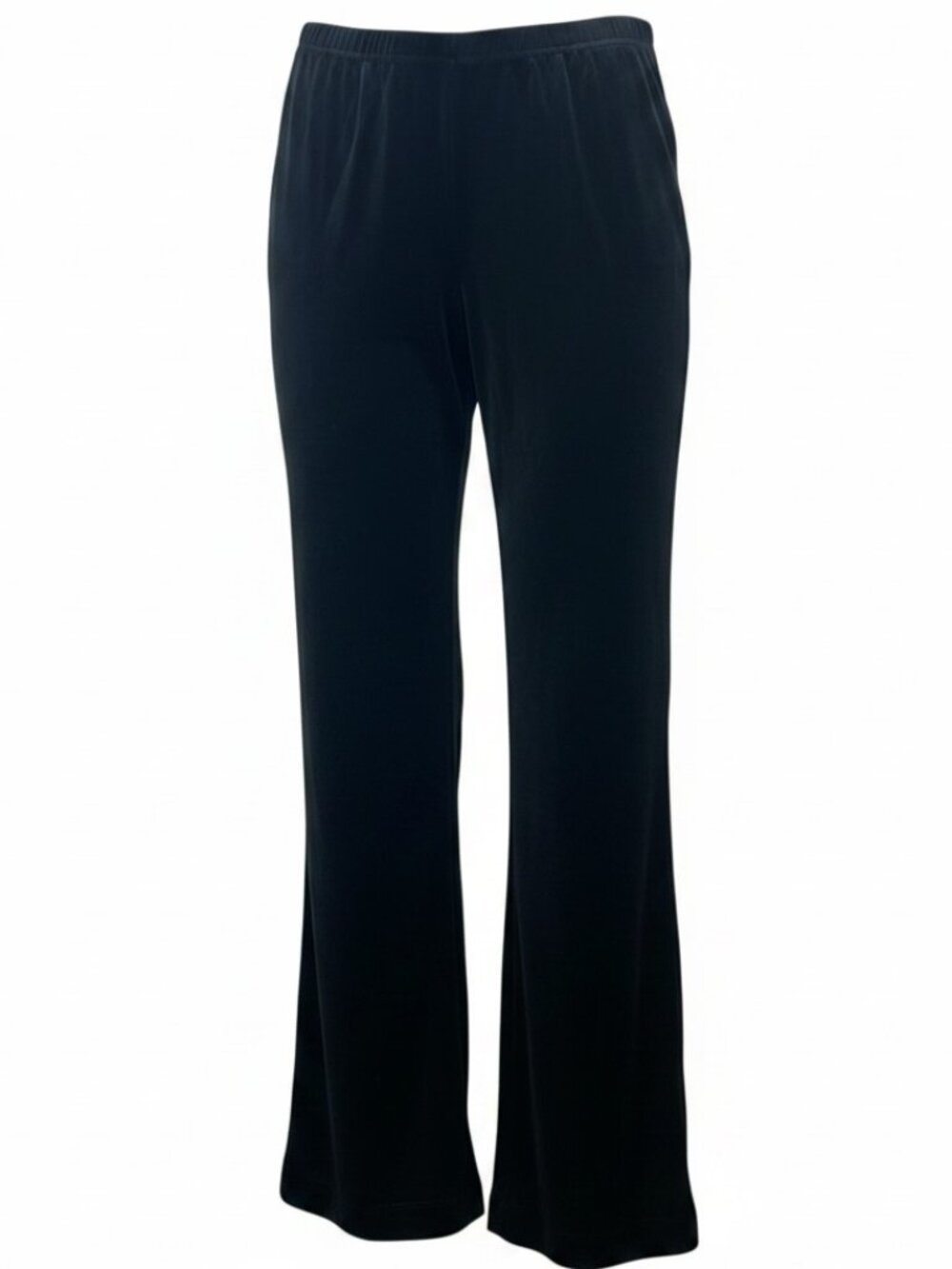 Chico’s Traveler Pull On Black Women's Pants Sz 2(L/12) #191L